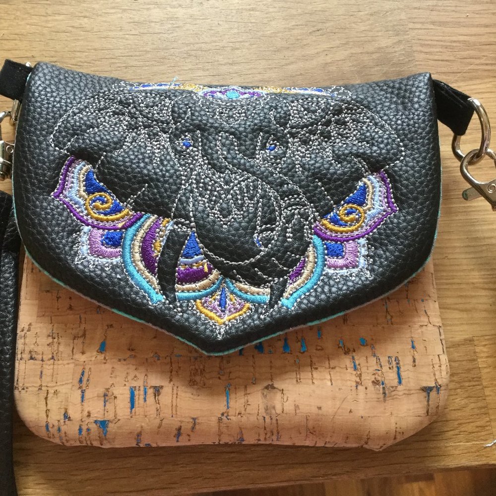 Homemade crossbody bag